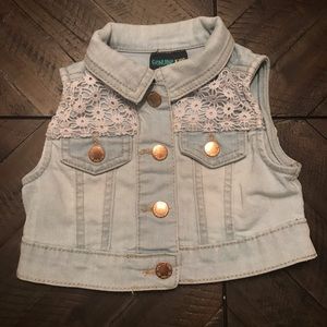 Denim vest